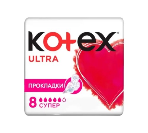 Прокладки Kotex UT Pad Super Duo 16*16 EE Corona