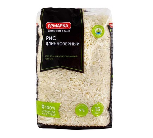 Ярмарка  Рис длиннозерный 700г