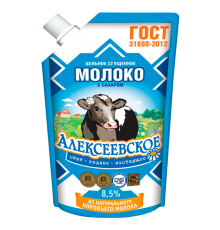 Сгущ.Алексеевская 650гр.Дойпак