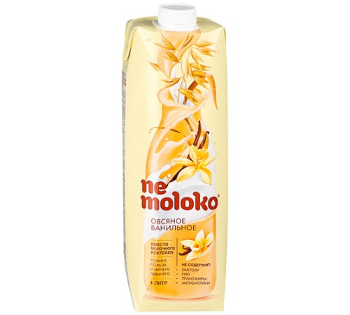 Nemoloko Овсянка-Ваниль 1л