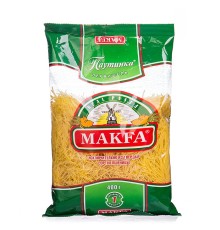 Makfa "Паутинка" вермишель 400г мяг/уп