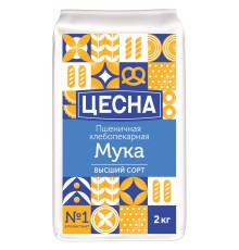 МУКА ПШЕНИЧНАЯ ЦЕСНА 2КГ