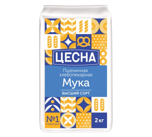 МУКА ПШЕНИЧНАЯ ЦЕСНА 2КГ