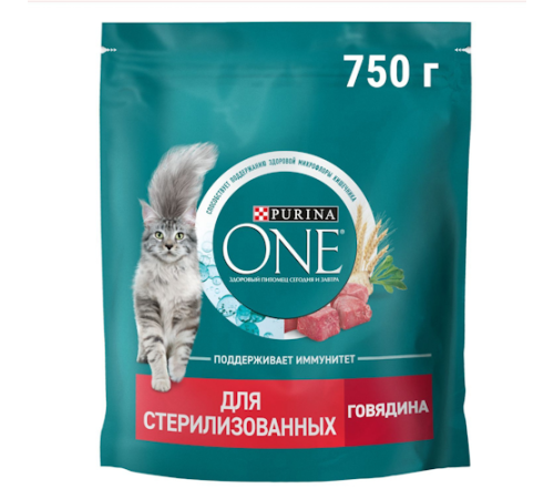 Пурина Ван Сух. Корм д/к Стерил Гов-Пшеница 750г Пурина Ван Сух. Корм д/к Стерил Гов-Пшеница 750г