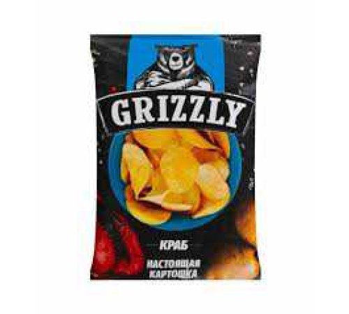 Чипсы Grizzly-Краб 110гр Чипсы Grizzly-Краб 110гр