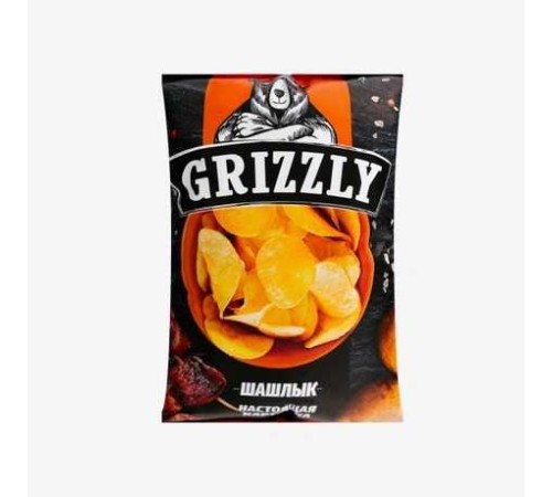 Чипсы Grizzly Шашлык 55гр Чипсы Grizzly Шашлык 55гр