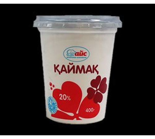 Сметана Айс 20% 400г пл/ст
