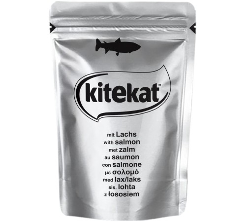 Kitekat с лососем в желе 85гр Kitekat с лососем в желе 85гр