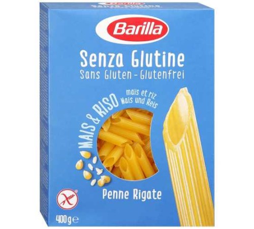 Barilla Пенне Ригате без глютена 400гр