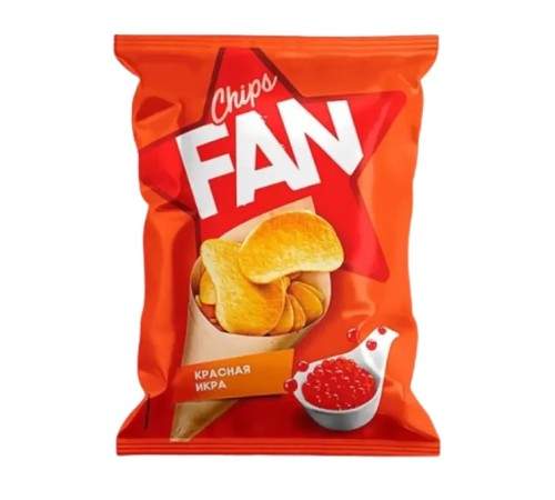ЧИПСЫ FAN 65ГР. КР.ИКРА