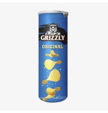 Картоф Чипсы ТМ Grizzly со вкусом Original в тубусе 70 гр