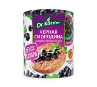 Хлебцы dr.korner кукурузно-рисовые с черной смородиной 100г