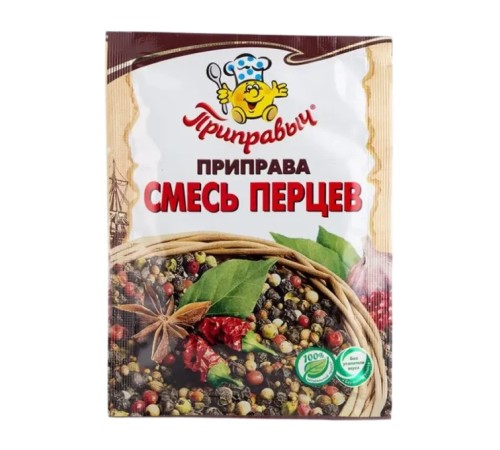 Приправа приправыч смесь перцев 15г м/у
