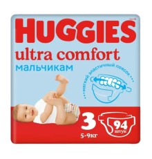 Huggies ультра комфорт для мальчик. 5-9кг гиг.подгузники*(21) детск
