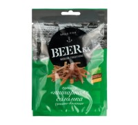 Рыбка beerka янтарная соломка, сушеная, 25г, м/у