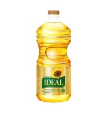 Масло подсолнечное ideal рафинир 2л