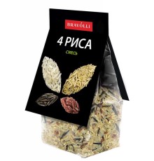 Смесь 4 риса bravolli! 350г х 11 пак