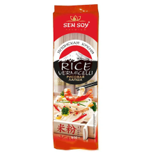 Макароны sen soy Rice vermicelli лапша рисовая 300г м/у