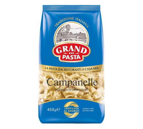 Grand di Pasta CAMPANELLE (Кампанелле) 450гр Grand di Pasta CAMPANELLE (Кампанелле) 450гр