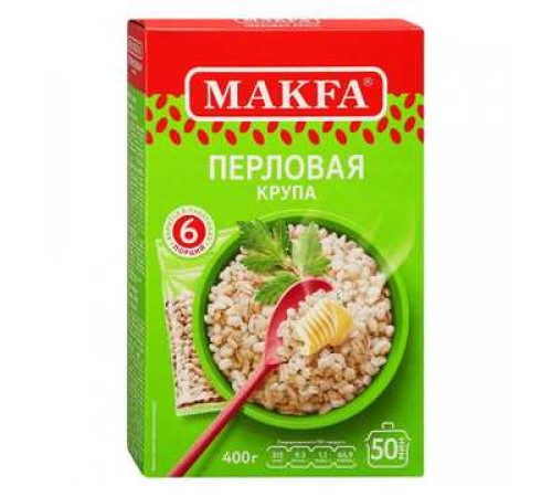 Makfa Крупа перловая 400г Makfa Крупа перловая 400г
