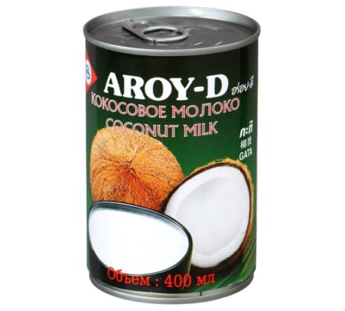 Кокосовое Молоко 60% Aroy-D 400мл