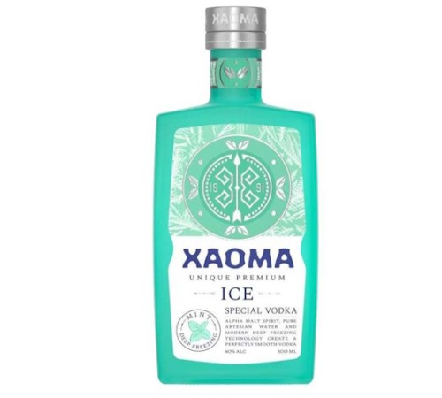 Водка Хаома Ice Mint 0.5 л Водка Хаома Ice Mint 0.5 л