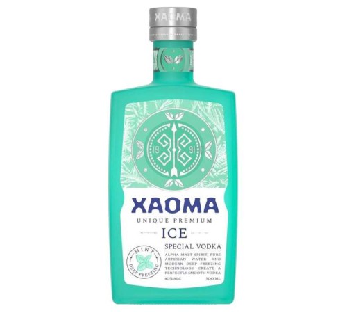 Водка Хаома Ice Mint 0.5 л Водка Хаома Ice Mint 0.5 л