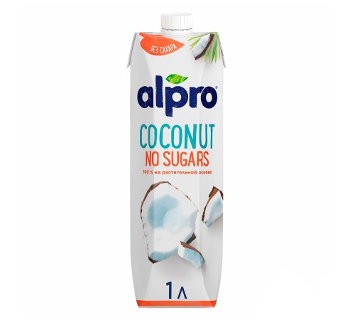 Alpro кокосовый без сахара 1л