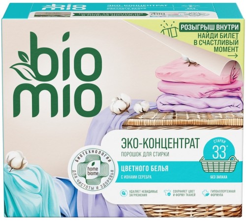 BioMio Порошок для цветного белья BioMio Порошок для цветного белья