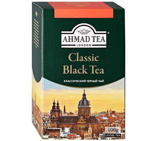 ЧАЙ AHMAD TEA CLASSIC ЧЕРНЫЙ ЛИСТОВОЙ 100ГР КОР