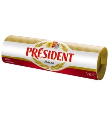 Масло кислосливочное Lactalis President doux 82% 1кг