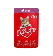 Дарлинг 75г Конс д/кошек утка в подливе