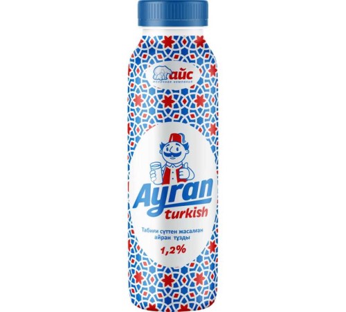 Айран Айс "По турецки" 1,2% 260гр бут пэт
