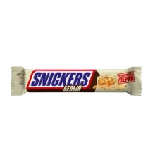 Шоколадный батончик Mars snickers белый 0.081