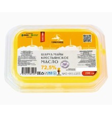 Масло Кокшетау 72,5% В пластике 200гр