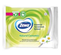 Zewa влажная ТБ Camomile 42л