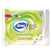 Zewa влажная ТБ Camomile 42л