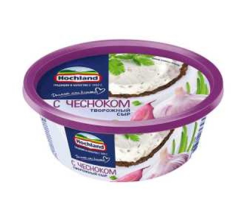 Сыр творожный с чесноком 140 гр