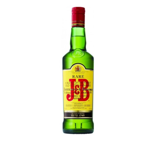 Виски j&b rare шотландский купажированный 40% 0.5л ст/б