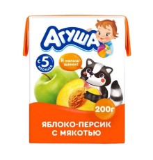 Аг.Сок Ябл-Персик 200мл