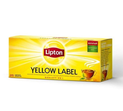 Черный чай Lipton 25пак Черный чай Lipton 25пак