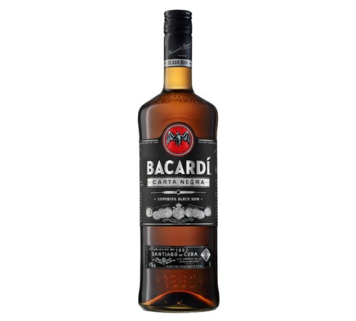 Ром Bacardi Премиум черный 750мл 40% /США/