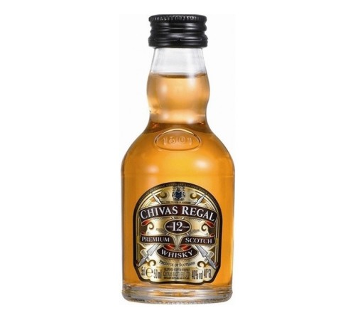 Виски CHIVAS Regal 12лет 0,05 Виски CHIVAS Regal 12лет 0,05