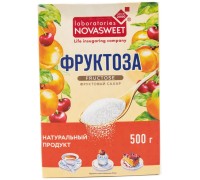 Заменитель сахара novasweet фруктоза 500г кор