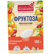 Заменитель сахара novasweet фруктоза 500г кор