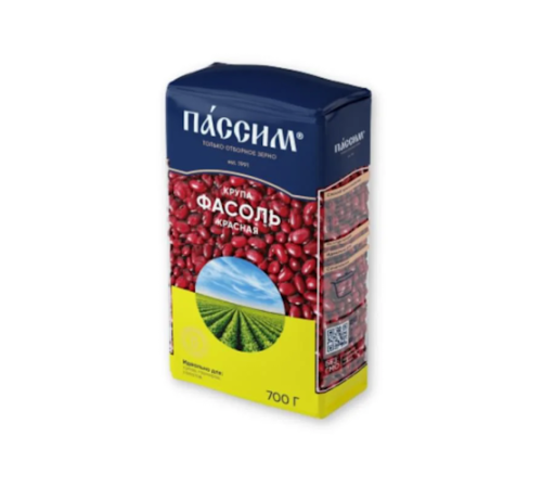 Фасоль пассим красная 700г мяг/уп