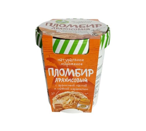 Мороженое ведерко Из мол. края с солен карамелью 270г