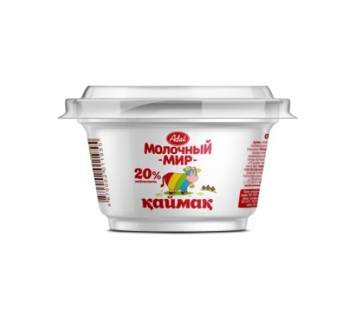 Сметана Молочный Мир 20% 180гр