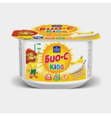 Био-С Кидс вязкий йогурт Банан 2,5% 110 гр