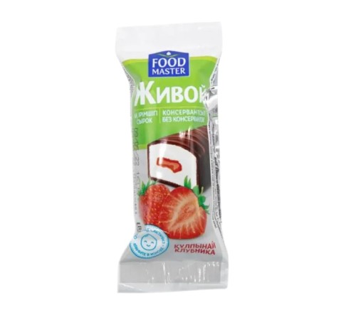 Сырок глазированный Клубника ФМ
